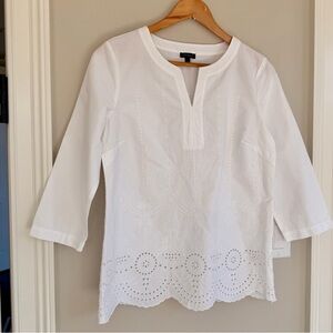 Talbots White Top